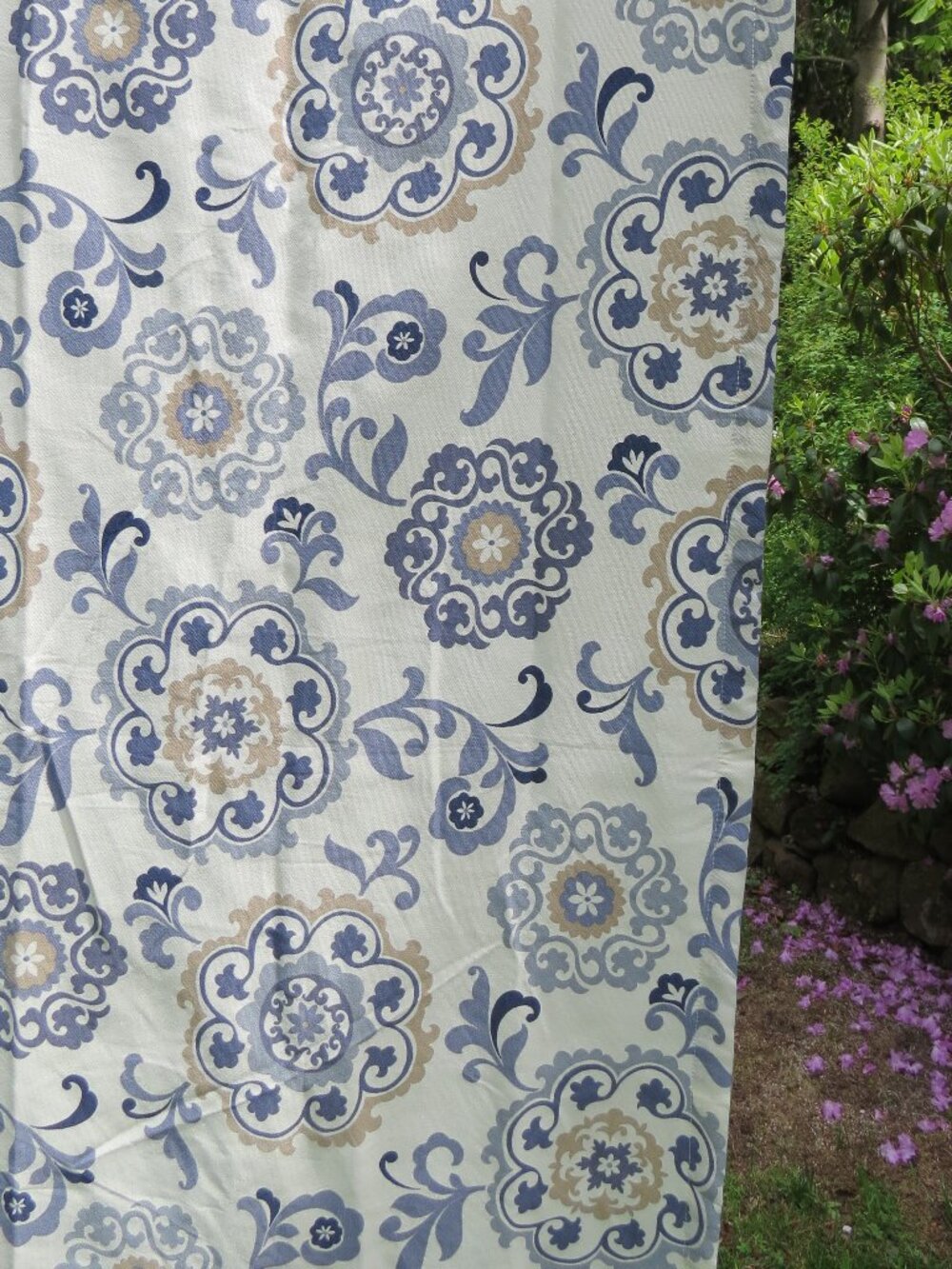 GROMMET TOP Curtain (4) Panels 40” X 84"
